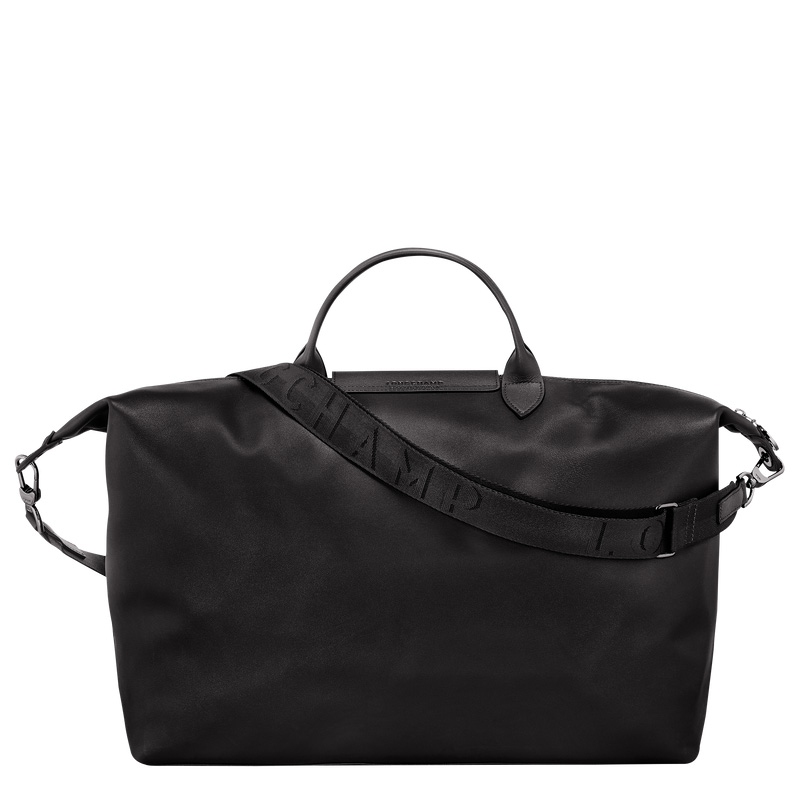 Longchamp |Le Pliage Xtra L Reisetasche Schwarz – Leder |Schwarz