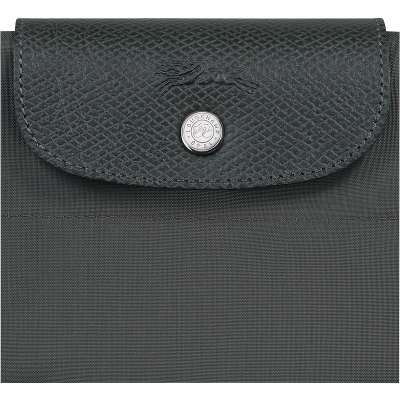 Longchamp |Le Pliage Grüne M Tragetasche Graphit – Canvas |Graphit