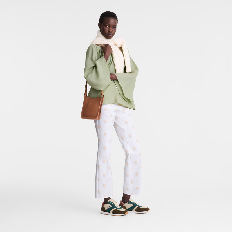 Longchamp |Le Foulonn S Umhängetasche Karamell - Leder |Karamell