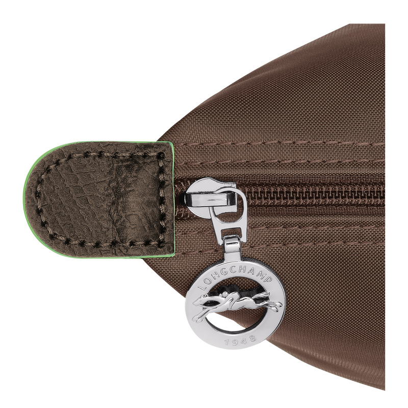 Longchamp |Le Pliage Grüner M Rucksack Terra – Canvas |Terra