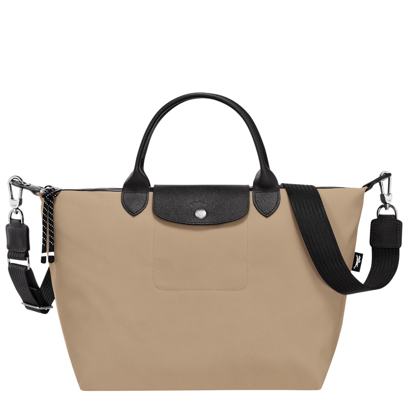 Longchamp |Le Pliage Energy L Handtasche, Ton – Recyceltes Canvas |Clay