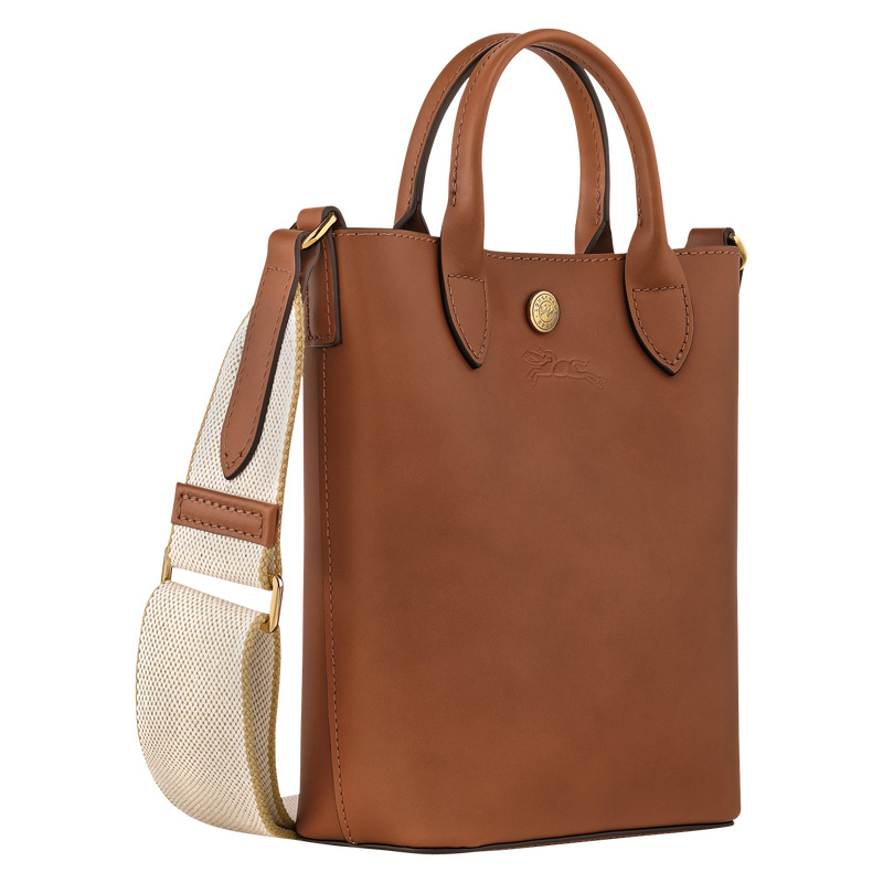 Longchamp |Pure XS Tote Bag Cognac – Leder |Cognac