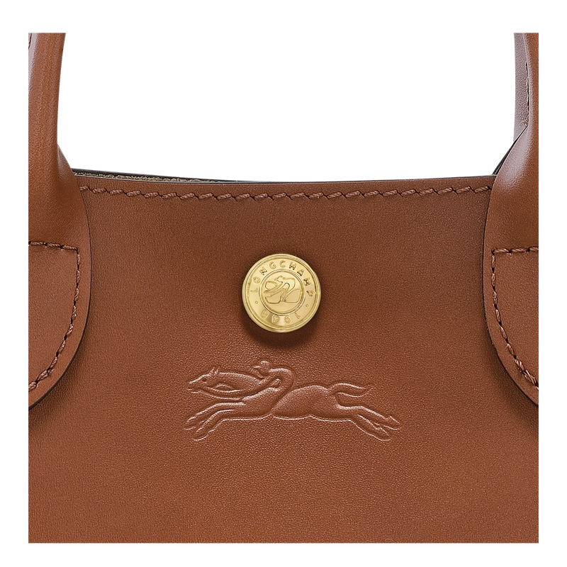 Longchamp |Pure XS Tote Bag Cognac – Leder |Cognac