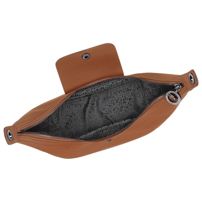 Longchamp |Le Pliage Xtra M Schultertasche Cognac – Leder |Cognac