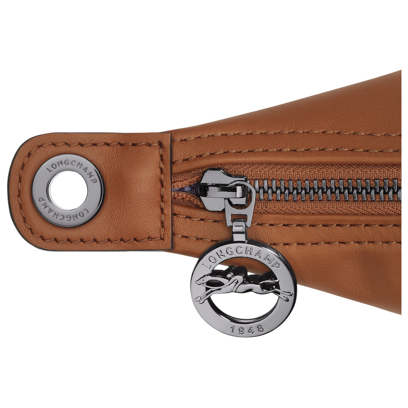 Longchamp |Le Pliage Xtra M Schultertasche Cognac – Leder |Cognac