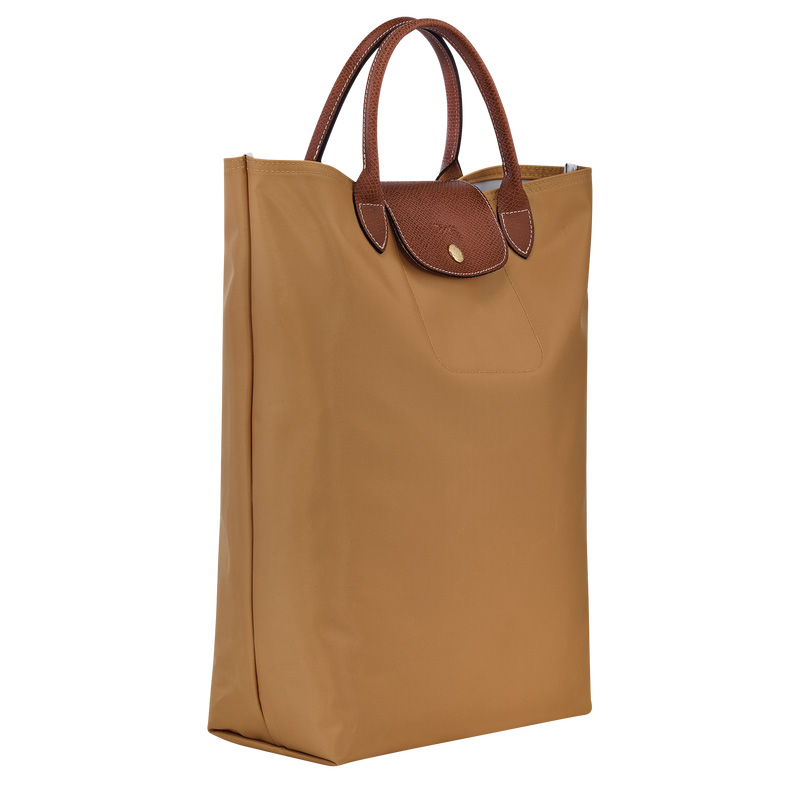 Longchamp |Le Pliage Original M Tragetasche, Rehbraun – Canvas |Rehbraun