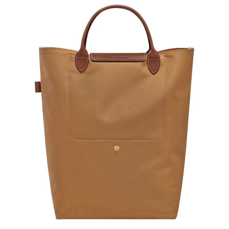 Longchamp |Le Pliage Original M Tragetasche, Rehbraun – Canvas |Rehbraun
