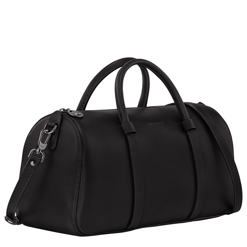 Longchamp |Daylong L Handtasche Schwarz – Leder |Schwarz