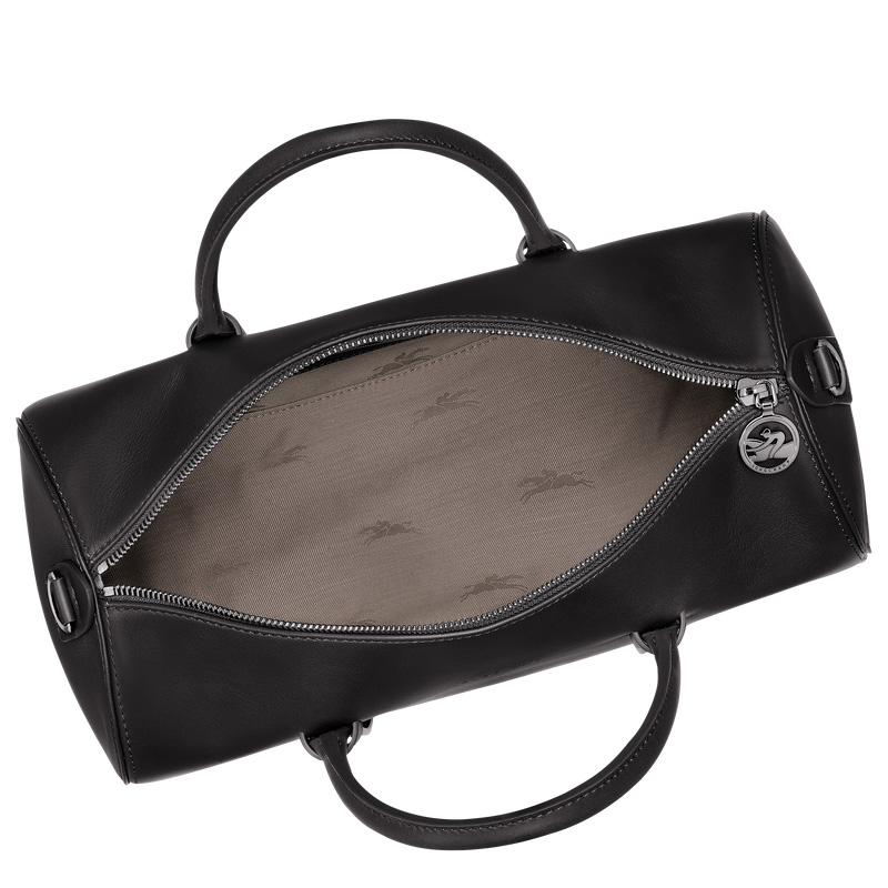Longchamp |Daylong L Handtasche Schwarz – Leder |Schwarz