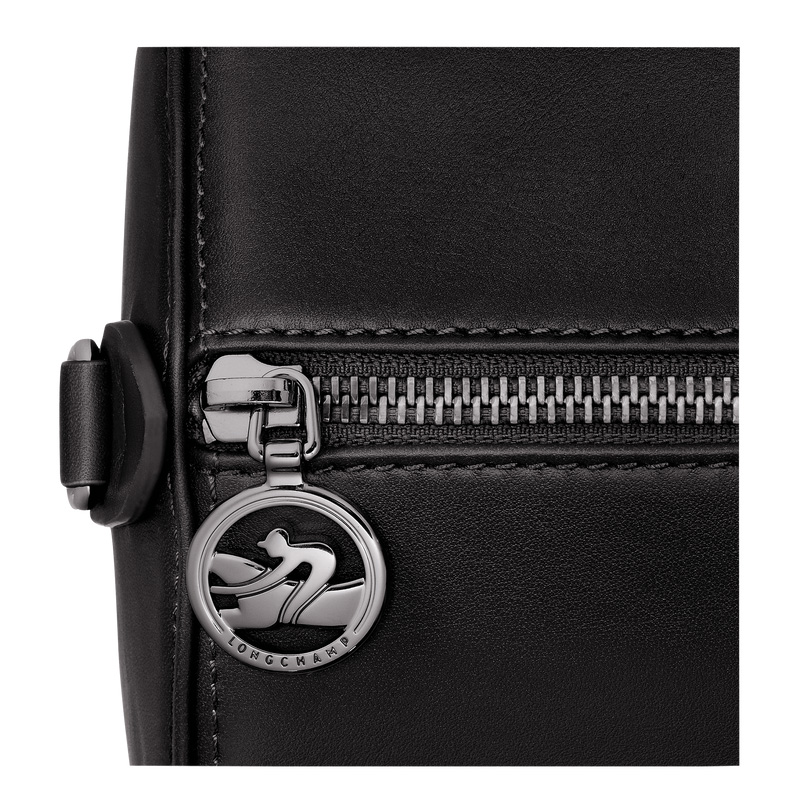 Longchamp |Daylong L Handtasche Schwarz – Leder |Schwarz